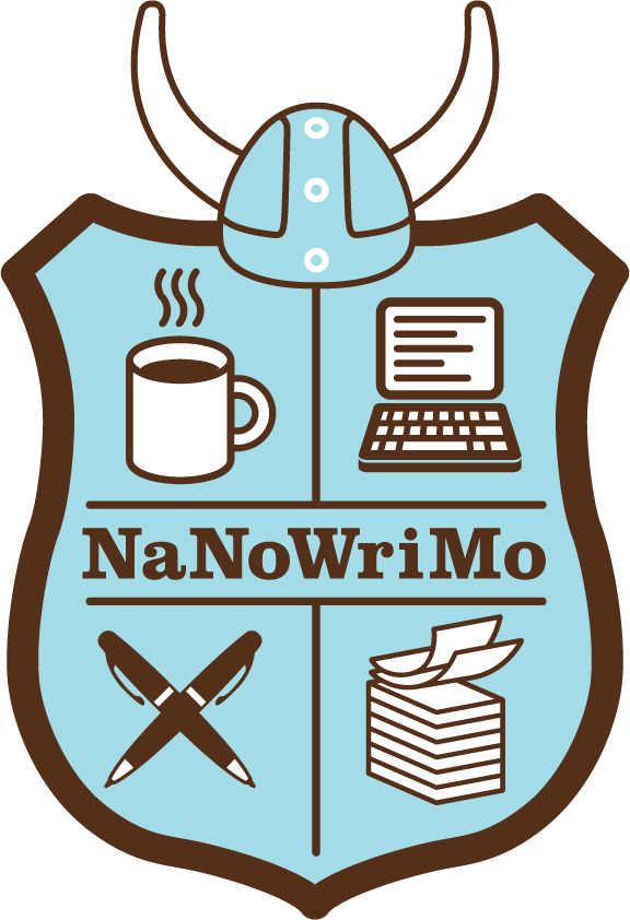 Logo Nanowrimo bouclier