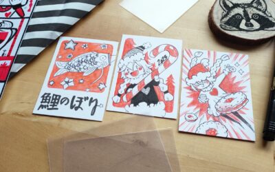 DĂ©marrer sa collection d’ATC (Artist Trading Cards)