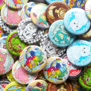 RANDOM - Badges Alpacas 38mm - Mixed order