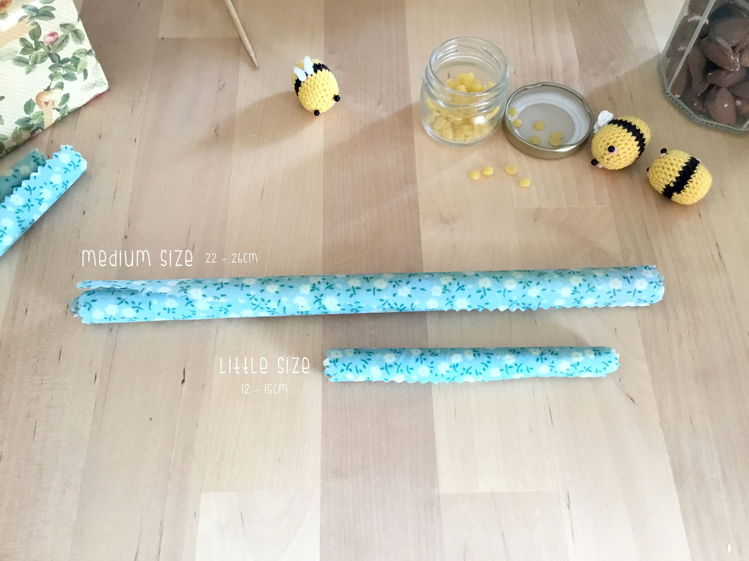 Wrap à la cire d'abeille - tableau noir (petit) – Image 2