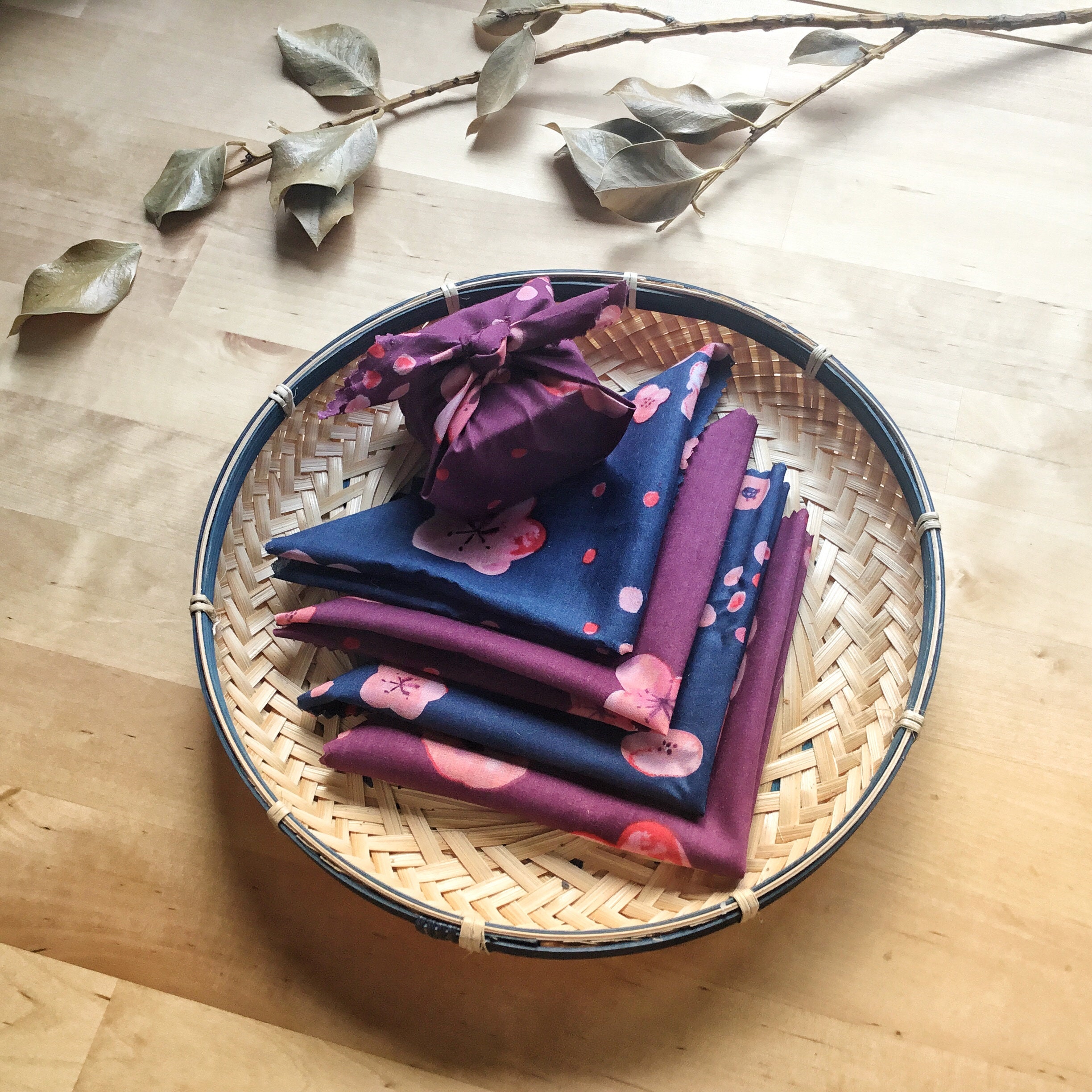 Furoshiki S • Lot de 2 carreaux blancs – Image 3