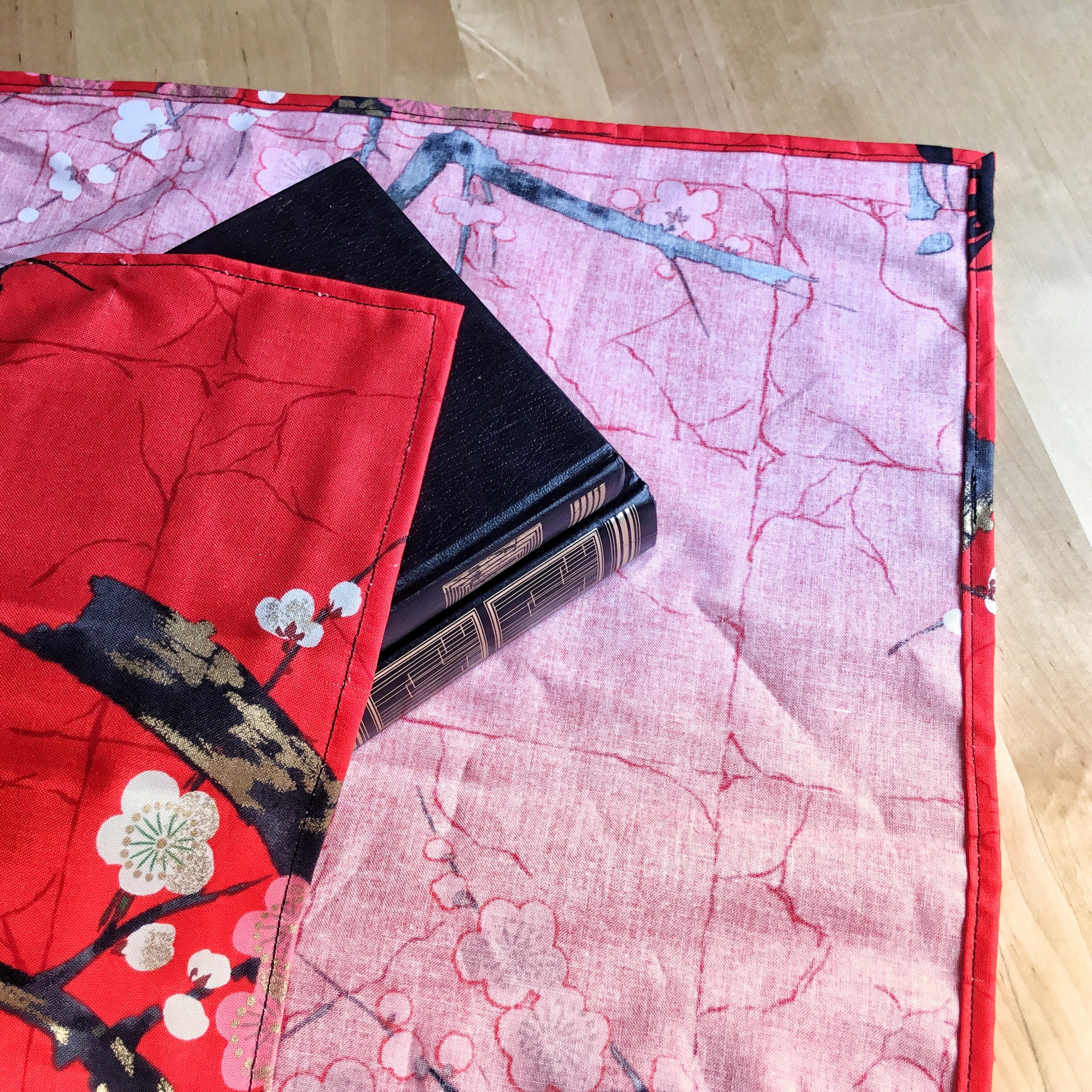 Furoshiki M • tissu japonais sakuras – Image 3