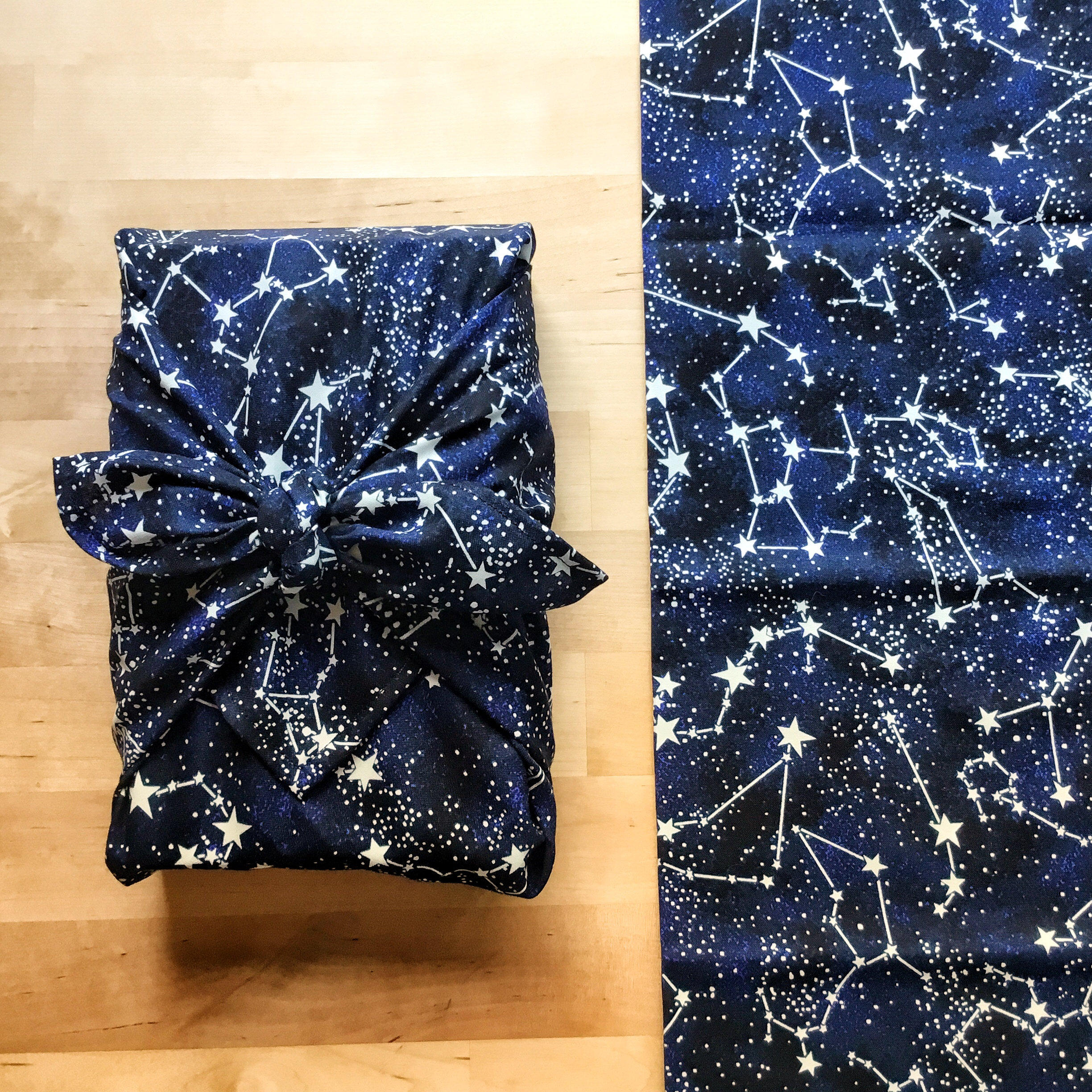 Furoshiki M • tissu étoilé phosphorencent – Image 2