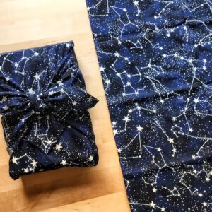 Furoshiki M • tissu étoilé phosphorencent