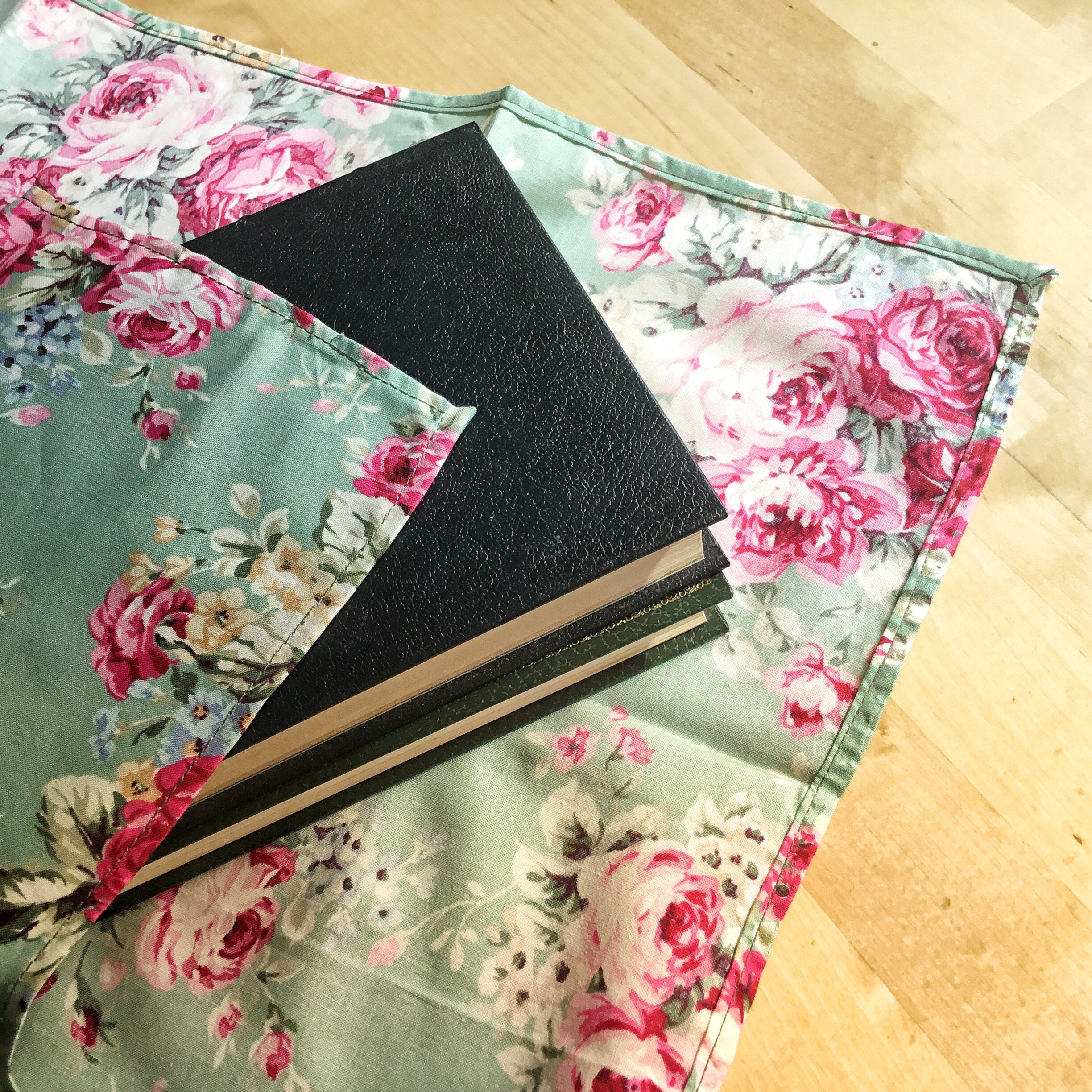 Furoshiki M • tissu roses clair – Image 3