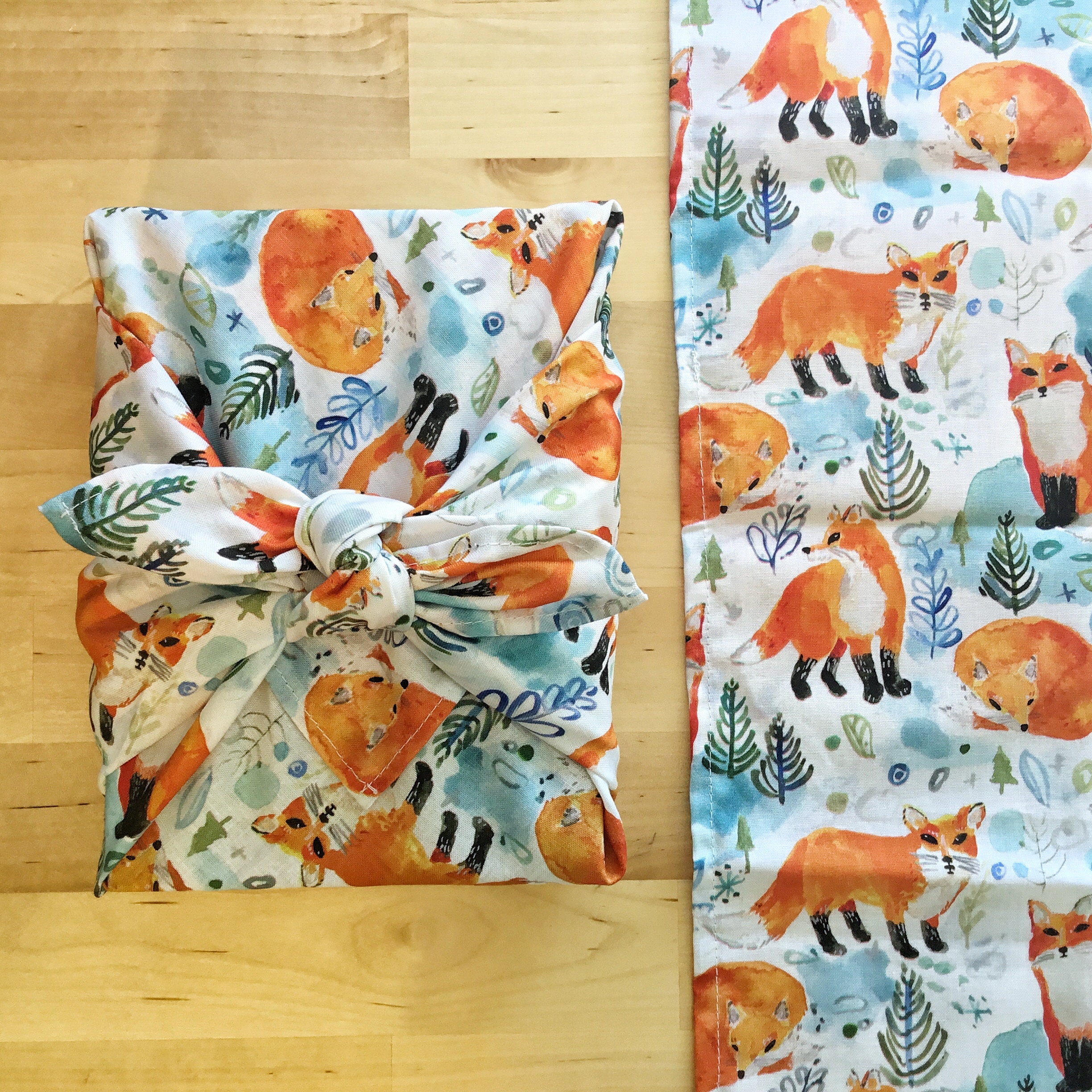 Furoshiki M • tissu renard – Image 2