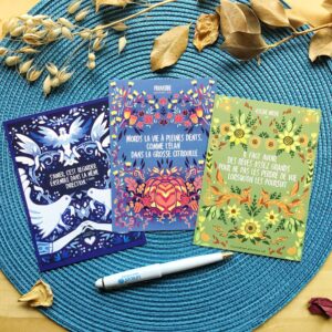 Citations • Lot de 3 cartes (A6)