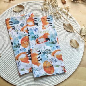 Furoshiki S • Lot de 2 renards