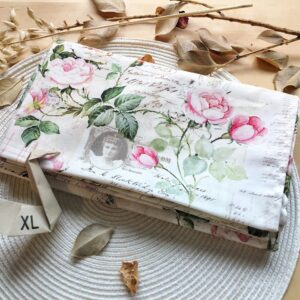 Furoshiki XL • tissu vintage à fleurs