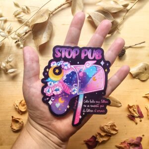 Magic Box - Gros Sticker Stop Pub - par Michigo