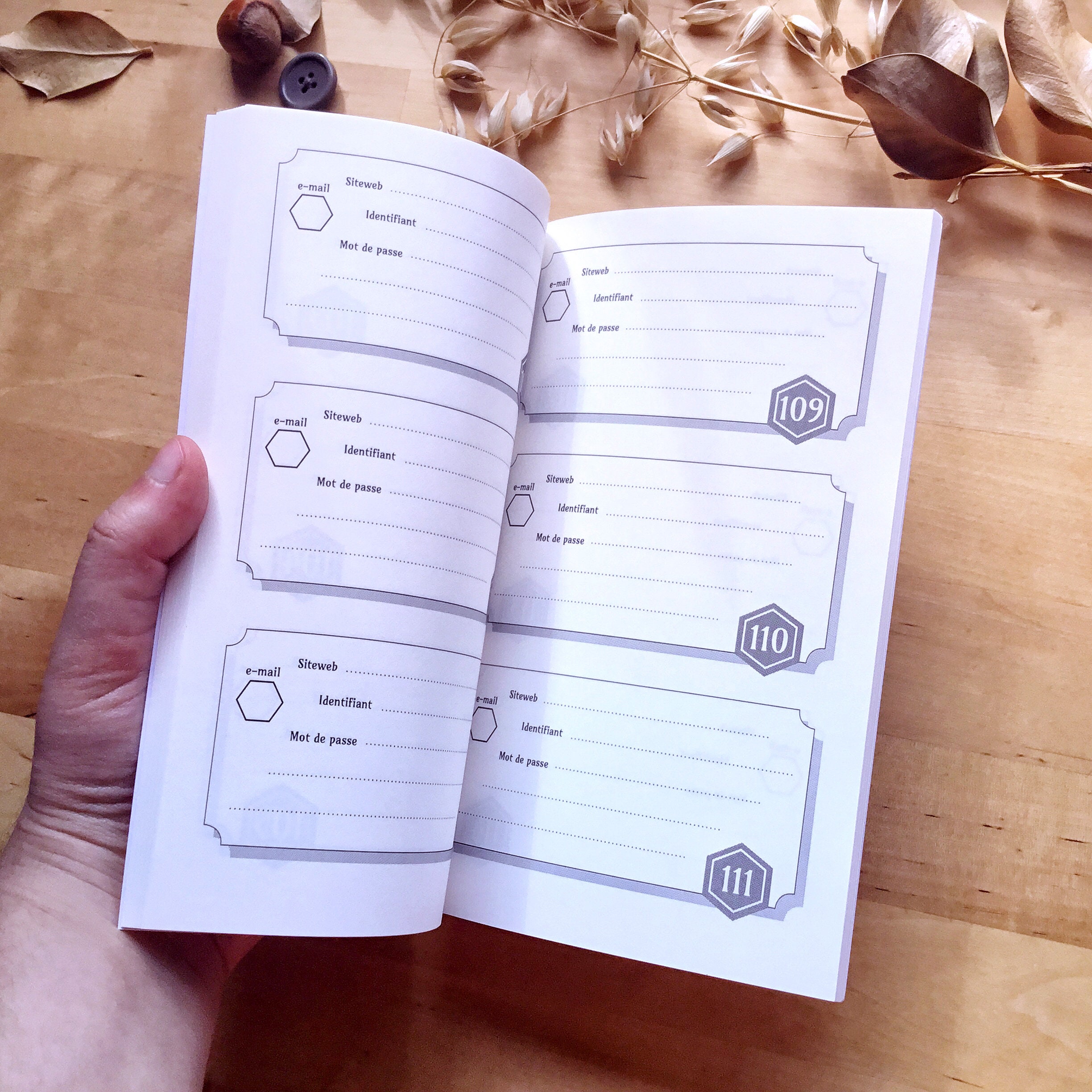 Carnets à Mots de passe • Animaux – Image 6