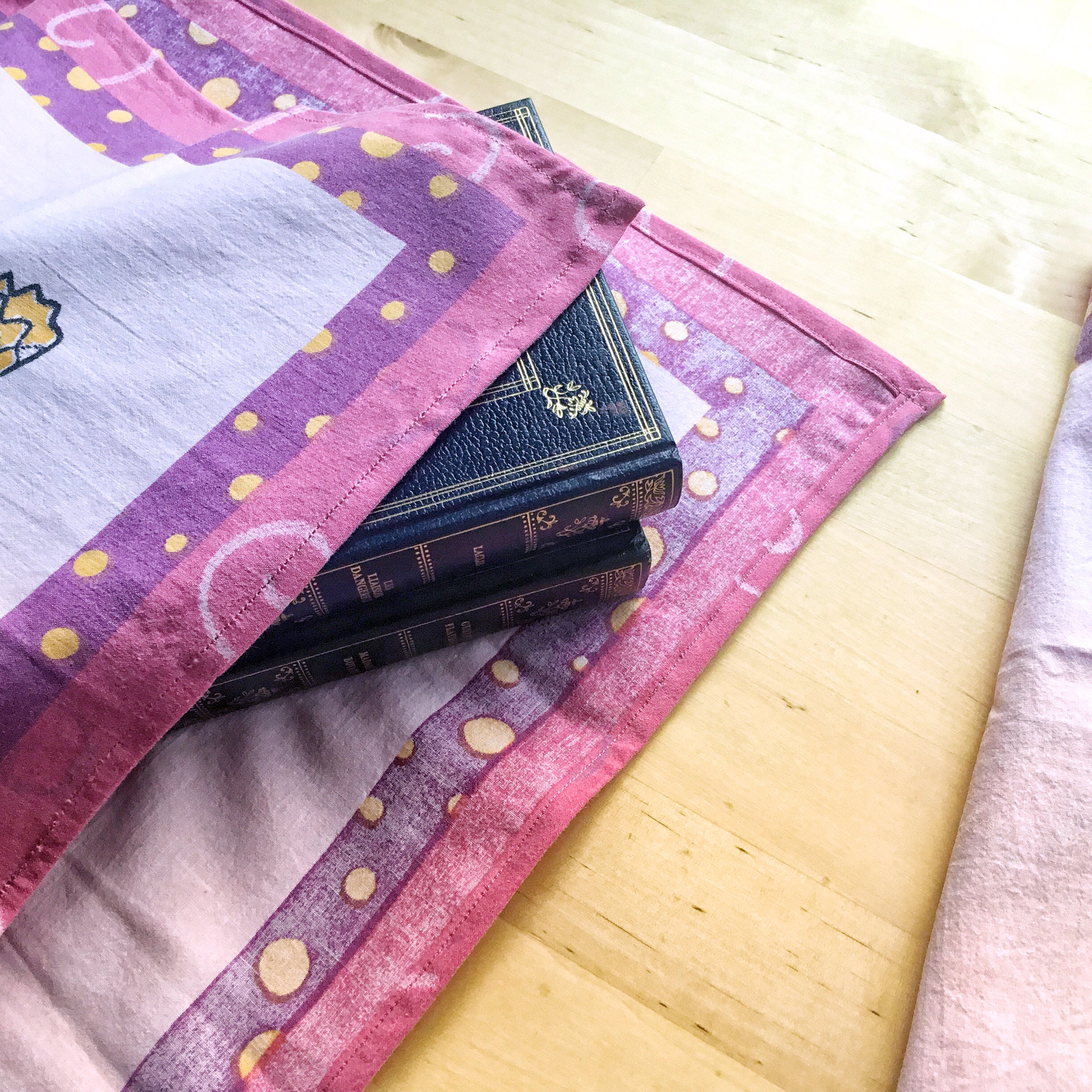 Lot de 2 Furoshiki M • tissu récupéré – Image 2