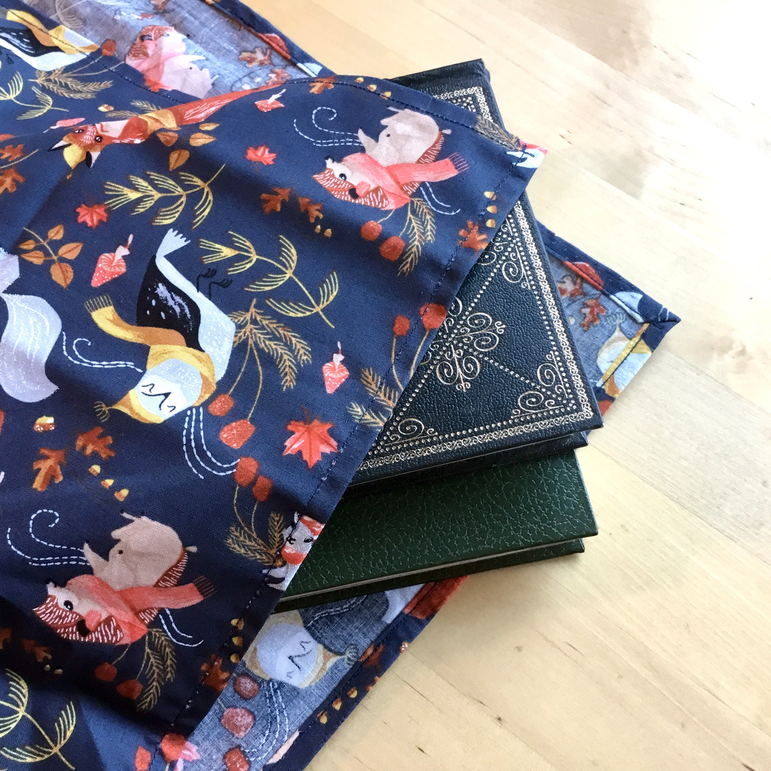 Furoshiki M • tissu animaux de la forêt – Image 3