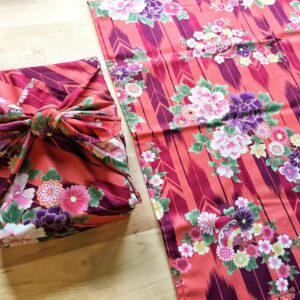 Furoshiki M • tissu japonais fleuri