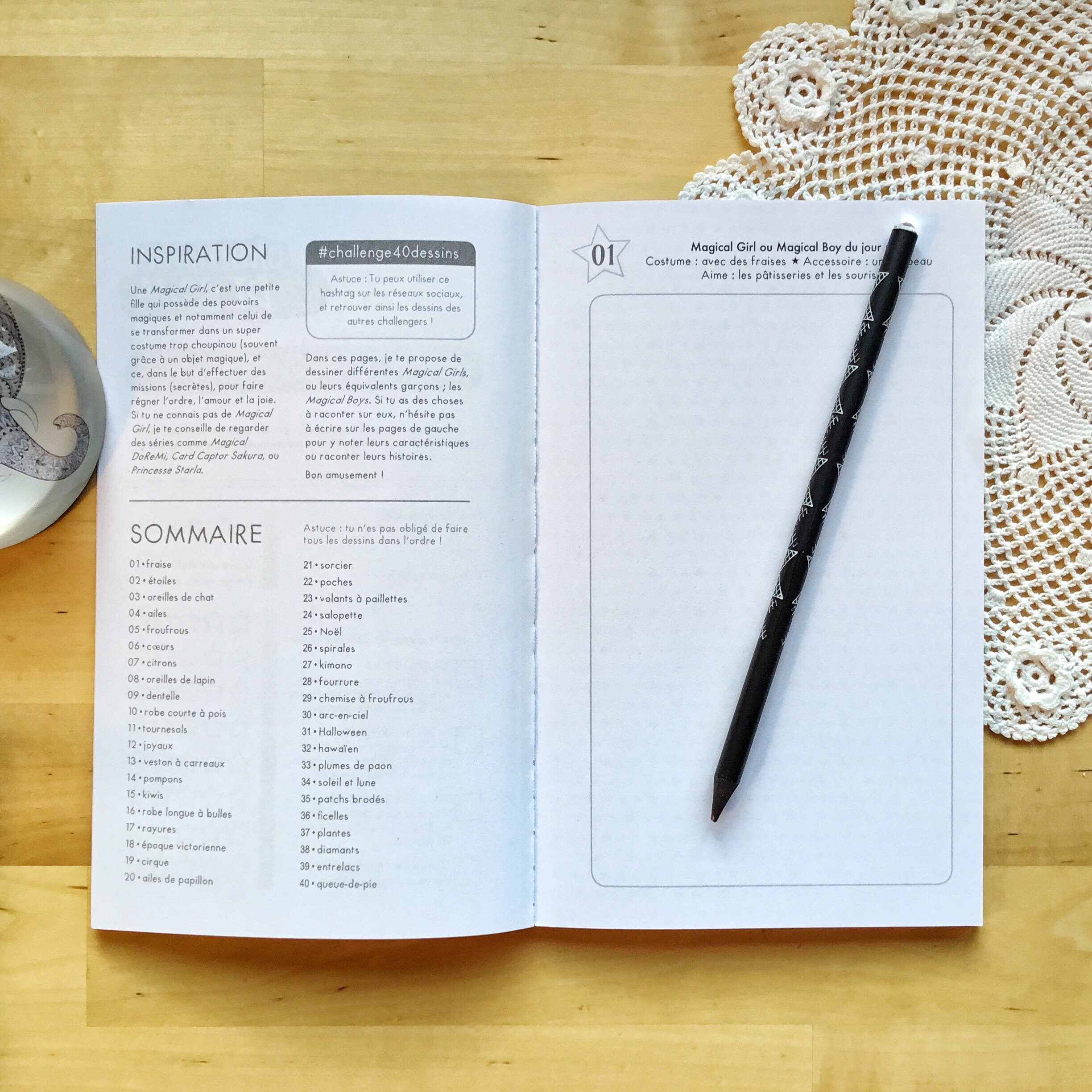 Carnets d'entraînement : Challenge 40 dessins – Image 6