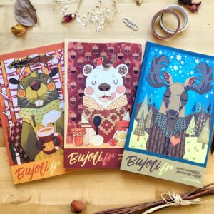 Bujoli Journal • Animaux (pages à pointillés)