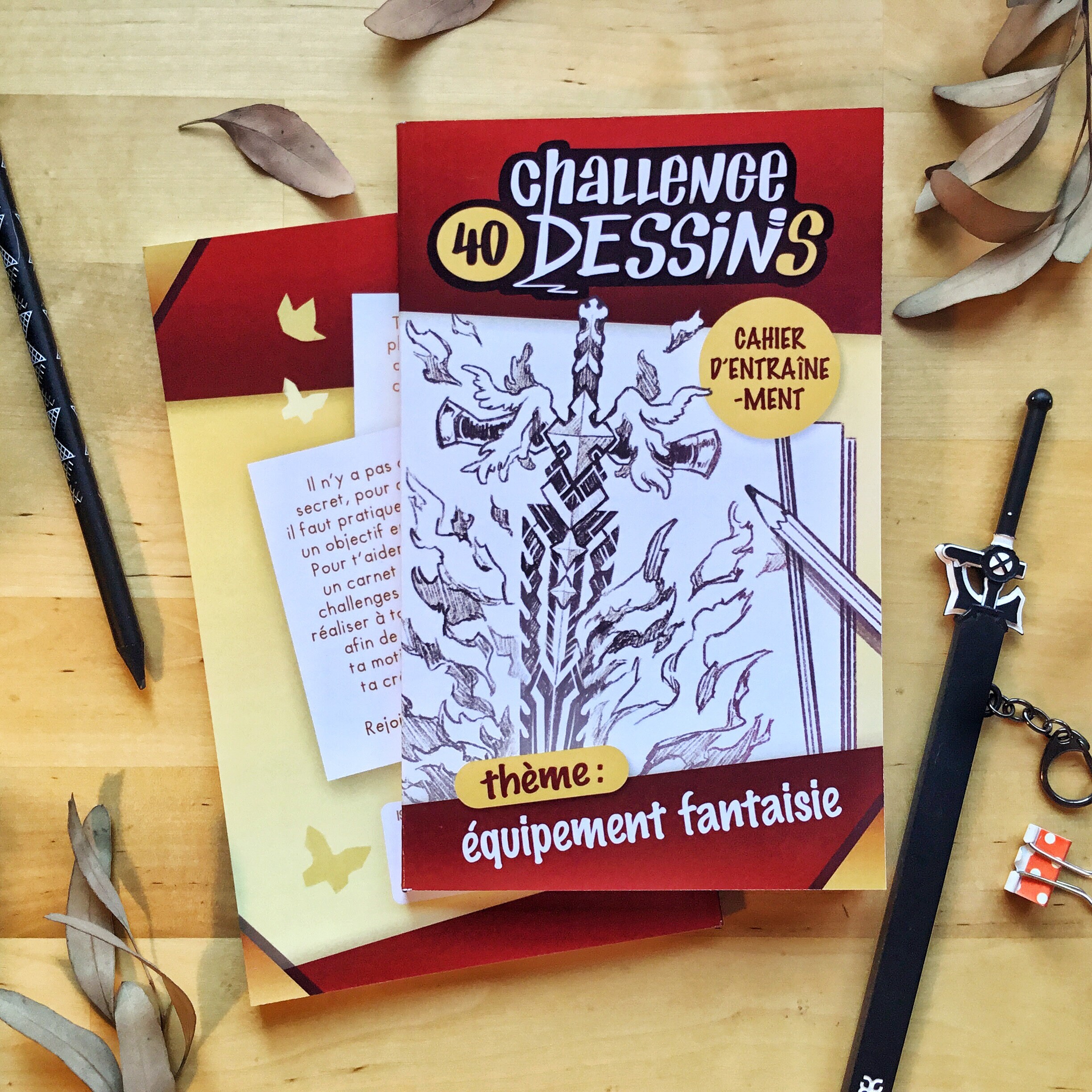 Carnets d'entraînement : Challenge 40 dessins – Image 3