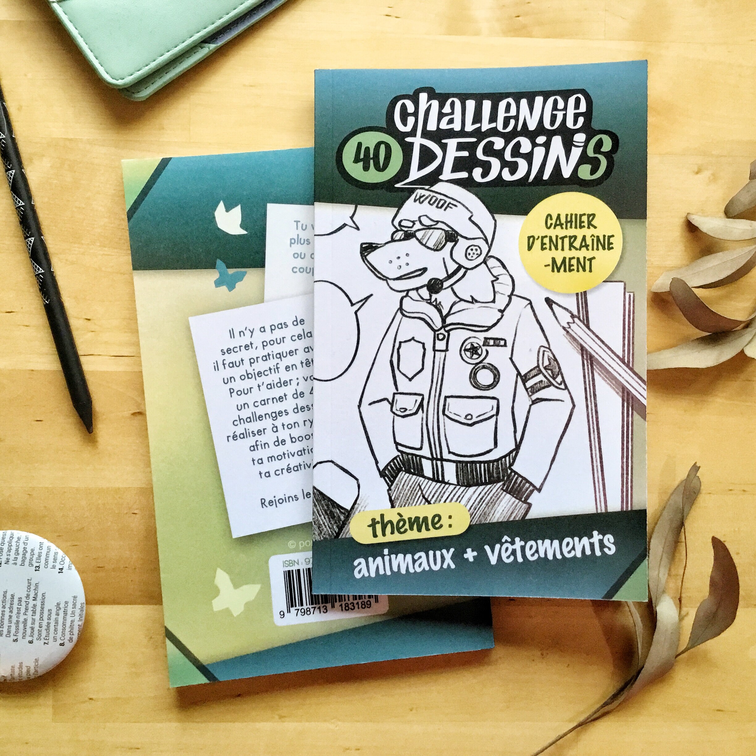 Carnets d'entraînement : Challenge 40 dessins – Image 2