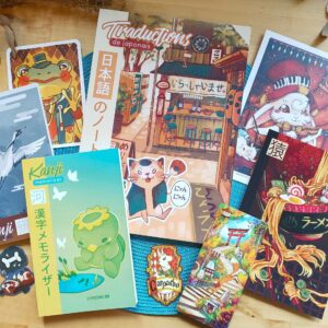 Pack Animaux : Cahier A4 pour Traductions de japonais +2 carnets de poche +papeterie