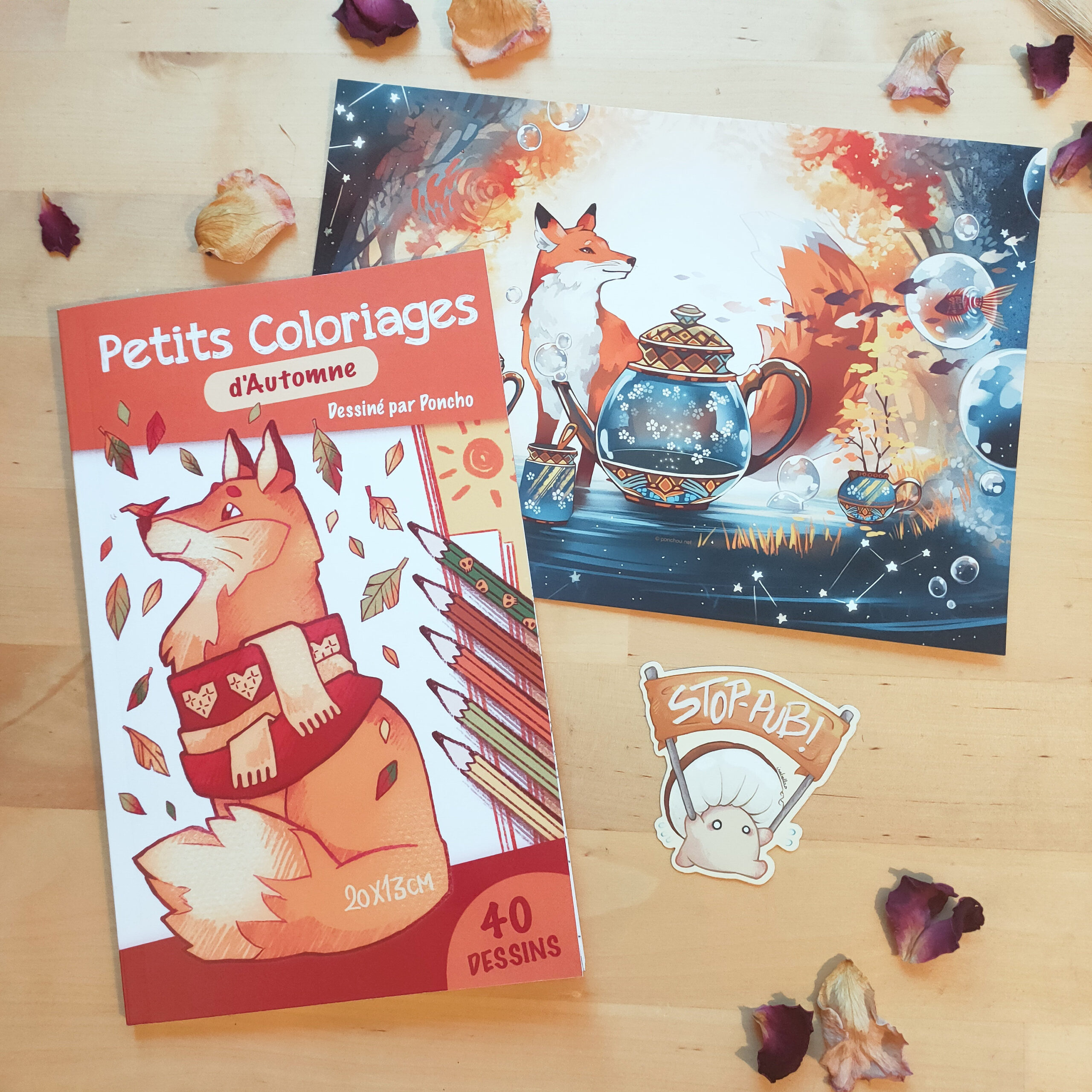 Petits Coloriages d'Automne