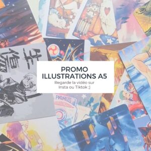 PROMO - Cartes illustrées A5