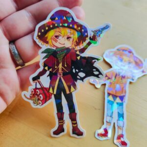Poncho's shiny Stickers