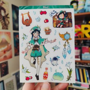 Venti - Planche Stickers format A6