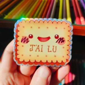 J'ai LU - sticker semi-brillant
