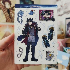 Wriothesley - Planche Stickers format A6