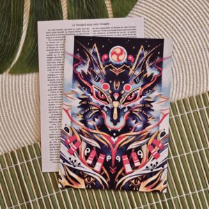Carte histoire A5 - "Le renard aux cent visages"